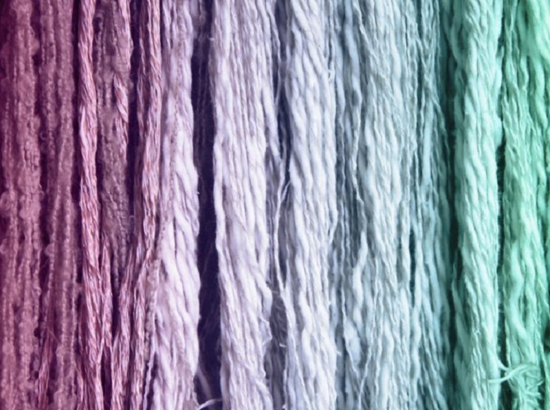 رنگ آمیزی با گلبرگ زعفران